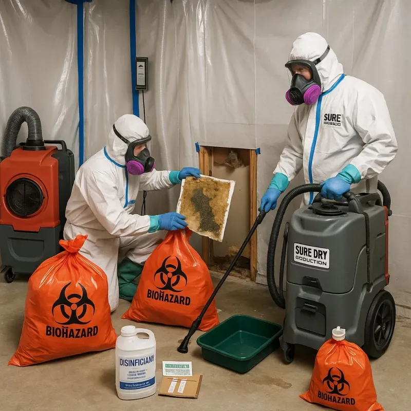 Contaminated Water Handling Protocols process in Green Forest, AR